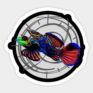 Mandarin Goby Sticker